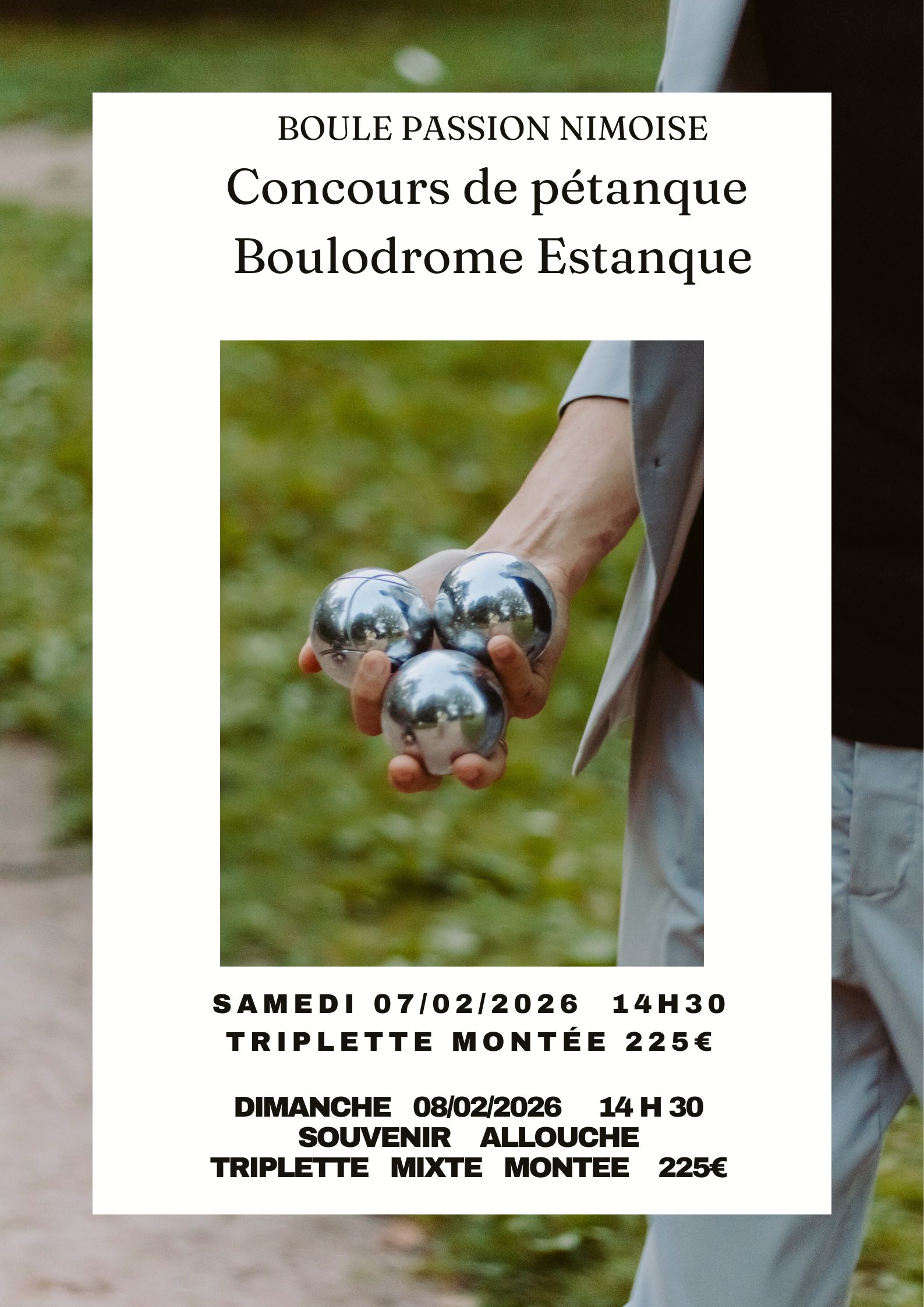 CONCOURS BPN - L’ESTANQUE - 07 & 08 FÉVRIER 2026